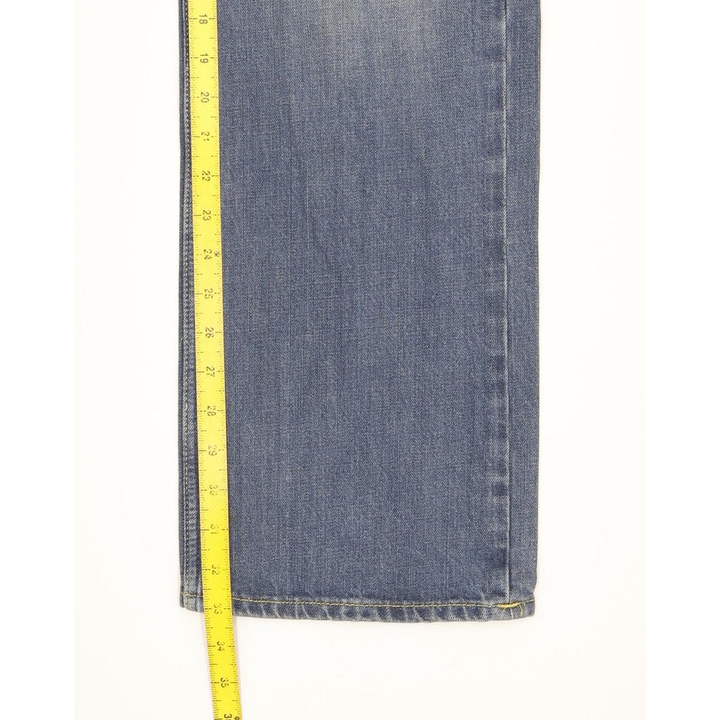 Lee Kent Men Blue Straight Regular Jeans W34 L33