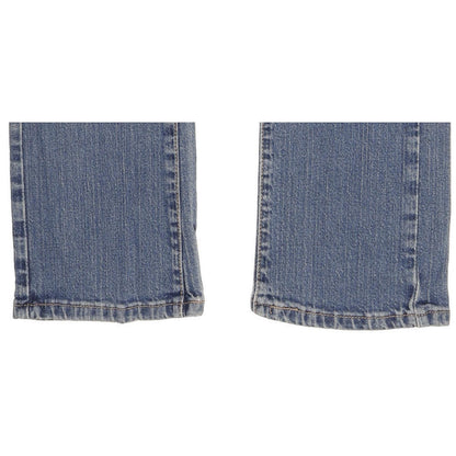 Levi's 504 Women Blue Straight Slim Stretch Jeans W26 L30