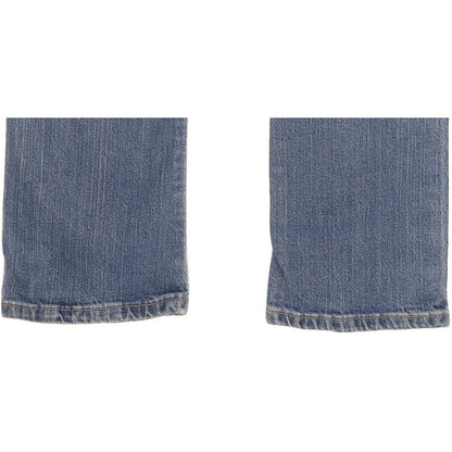 Levi's 504 Women Blue Straight Slim Stretch Jeans W26 L30