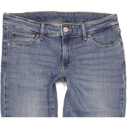 Levi's Women Blue Skinny Slim Stretch Jeans W28 L33