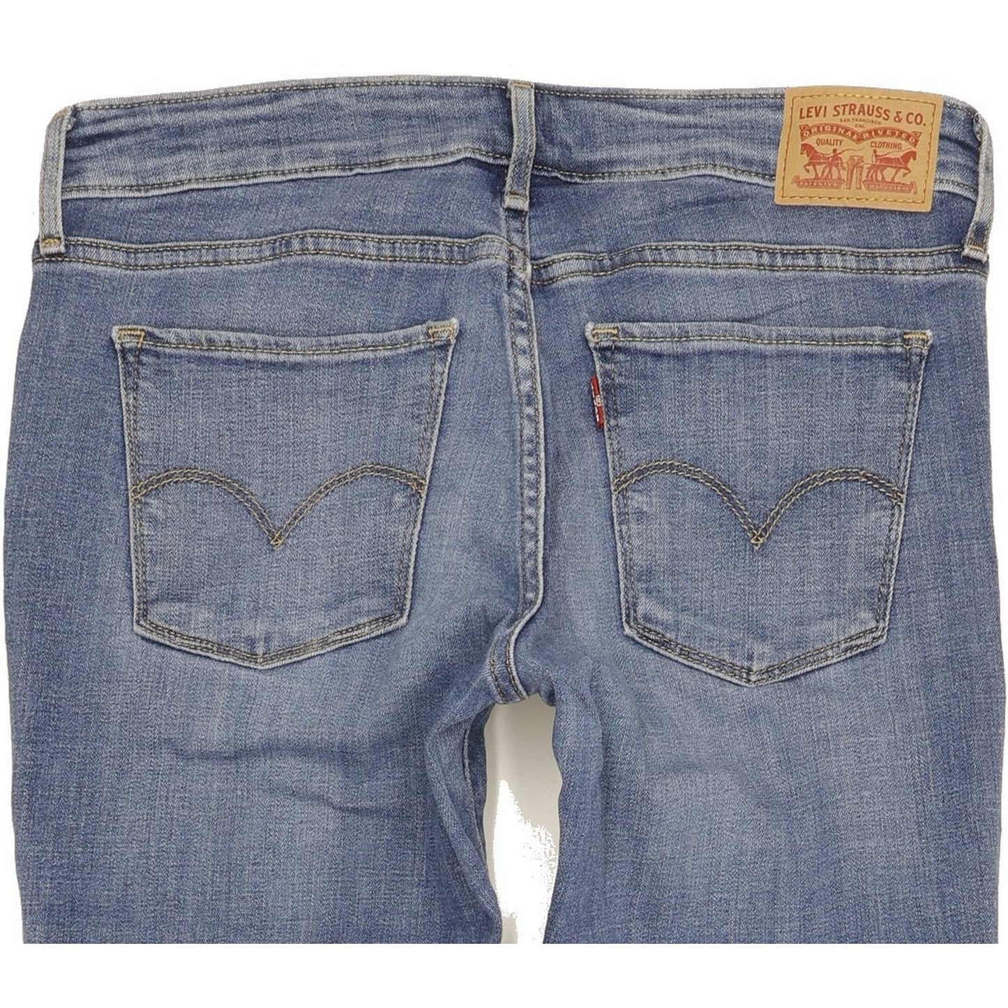 Levi's Women Blue Skinny Slim Stretch Jeans W28 L33