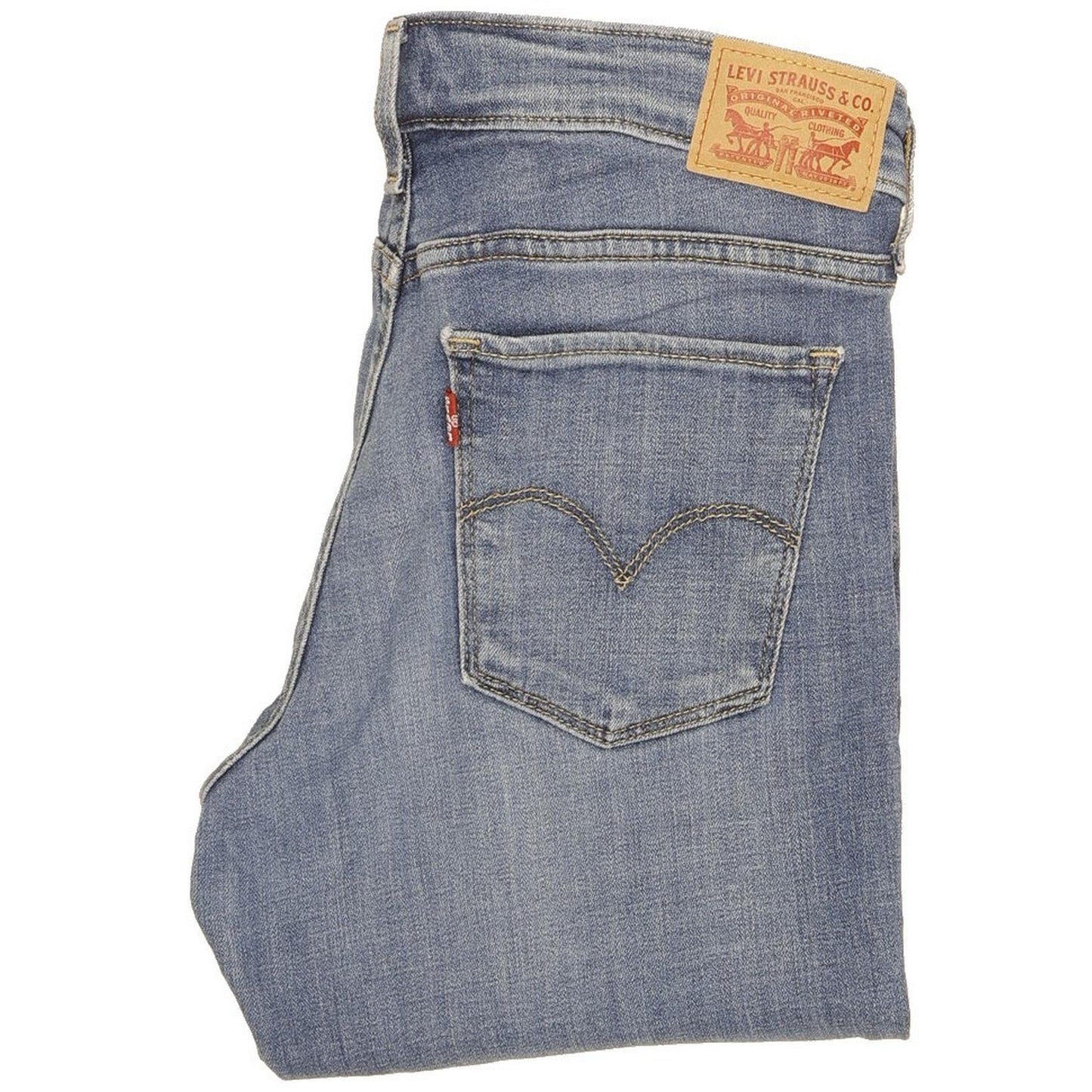 Levi's Women Blue Skinny Slim Stretch Jeans W28 L33
