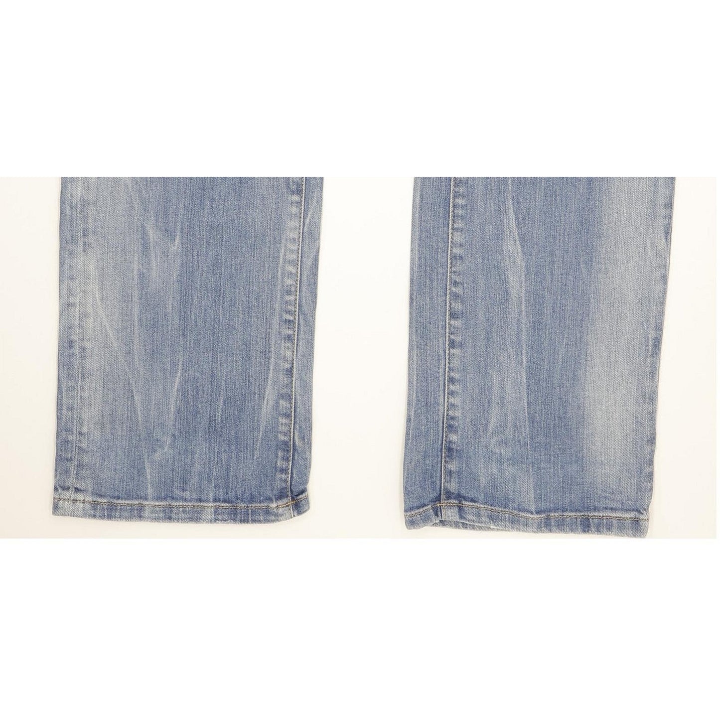 Replay Women Blue Straight Slim Stretch Jeans W32 L34
