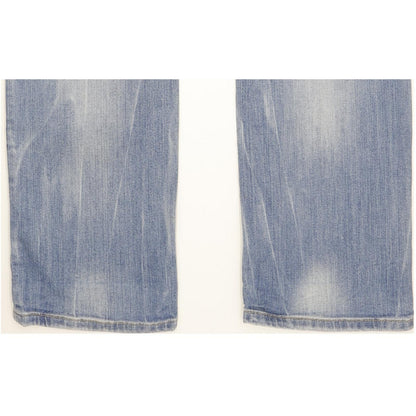 Replay Women Blue Straight Slim Stretch Jeans W32 L34