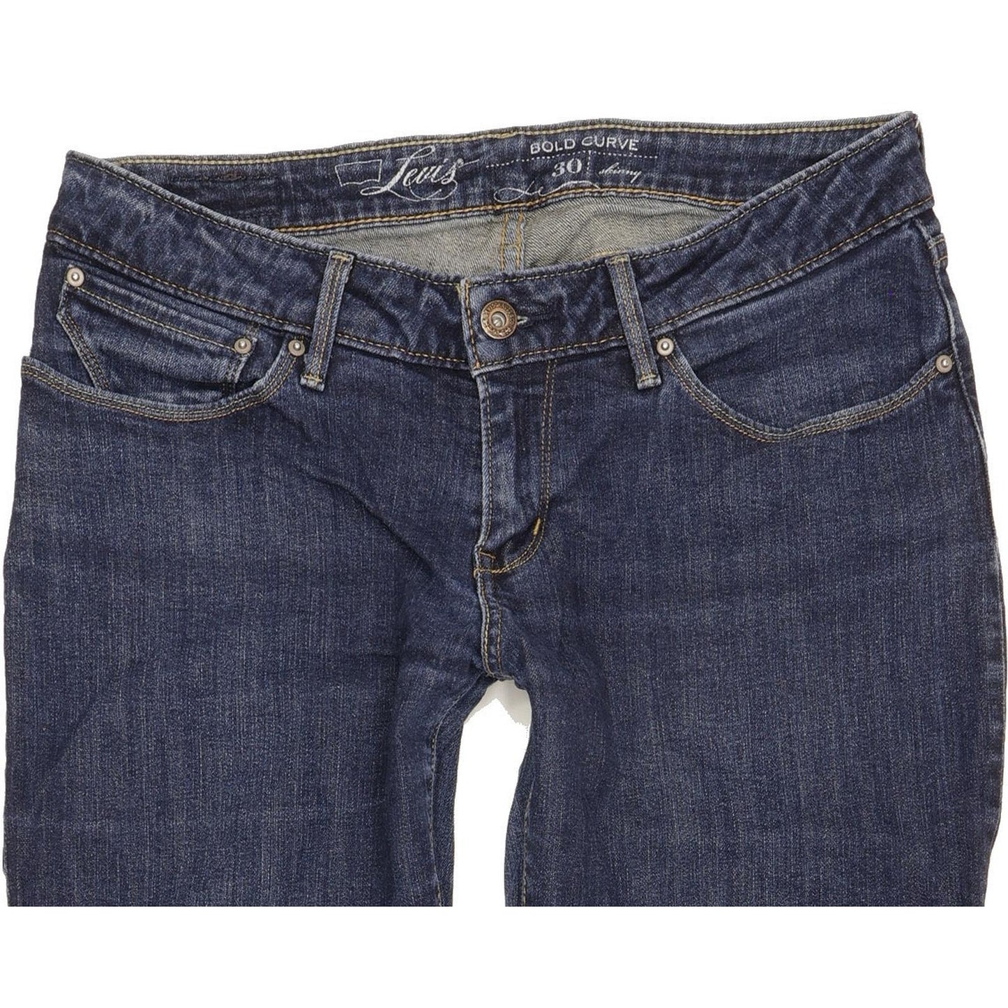 Levi's Bold Curve Women Blue Skinny Slim Stretch Jeans W30 L30