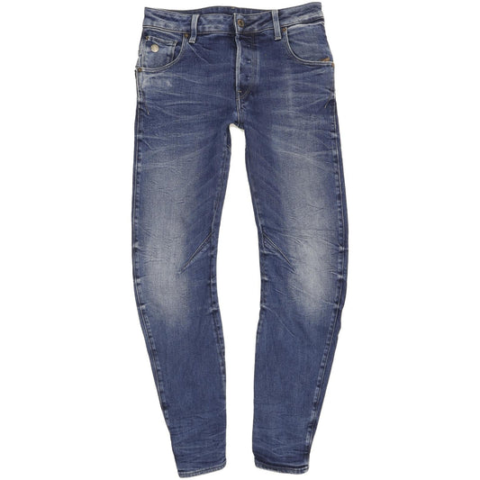 G-Star Arc 3D Men Blue Tapered Slim Stretch Jeans W28 L29