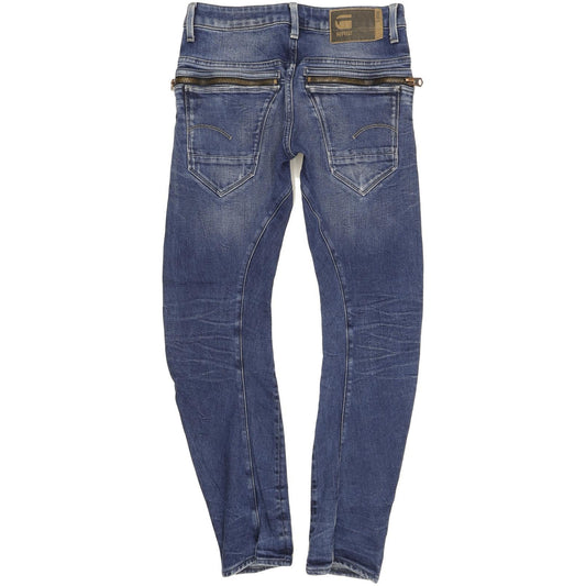 G-Star Arc 3D Men Blue Tapered Slim Stretch Jeans W28 L29