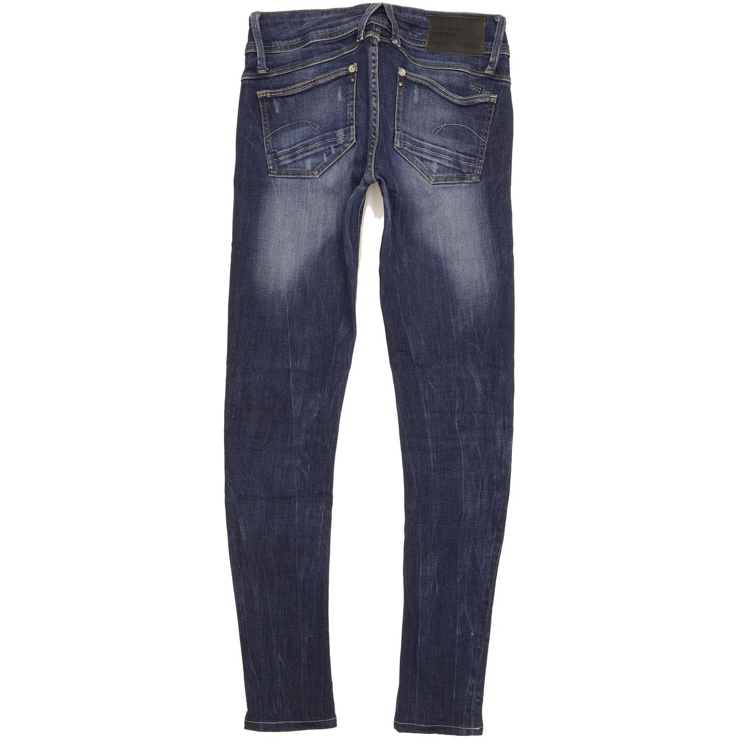 G-Star Lynn Women Blue Skinny Slim Stretch Jeans W28 L30
