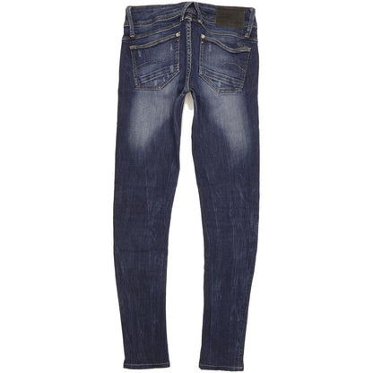 G-Star Lynn Women Blue Skinny Slim Stretch Jeans W28 L30