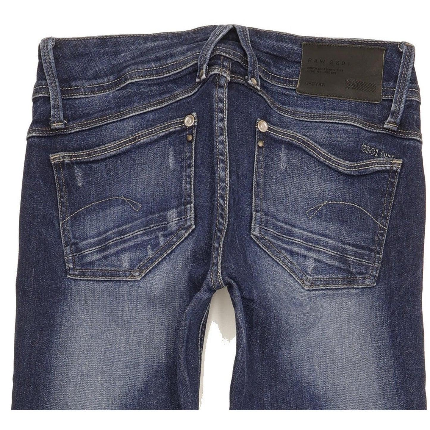 G-Star Lynn Women Blue Skinny Slim Stretch Jeans W28 L30