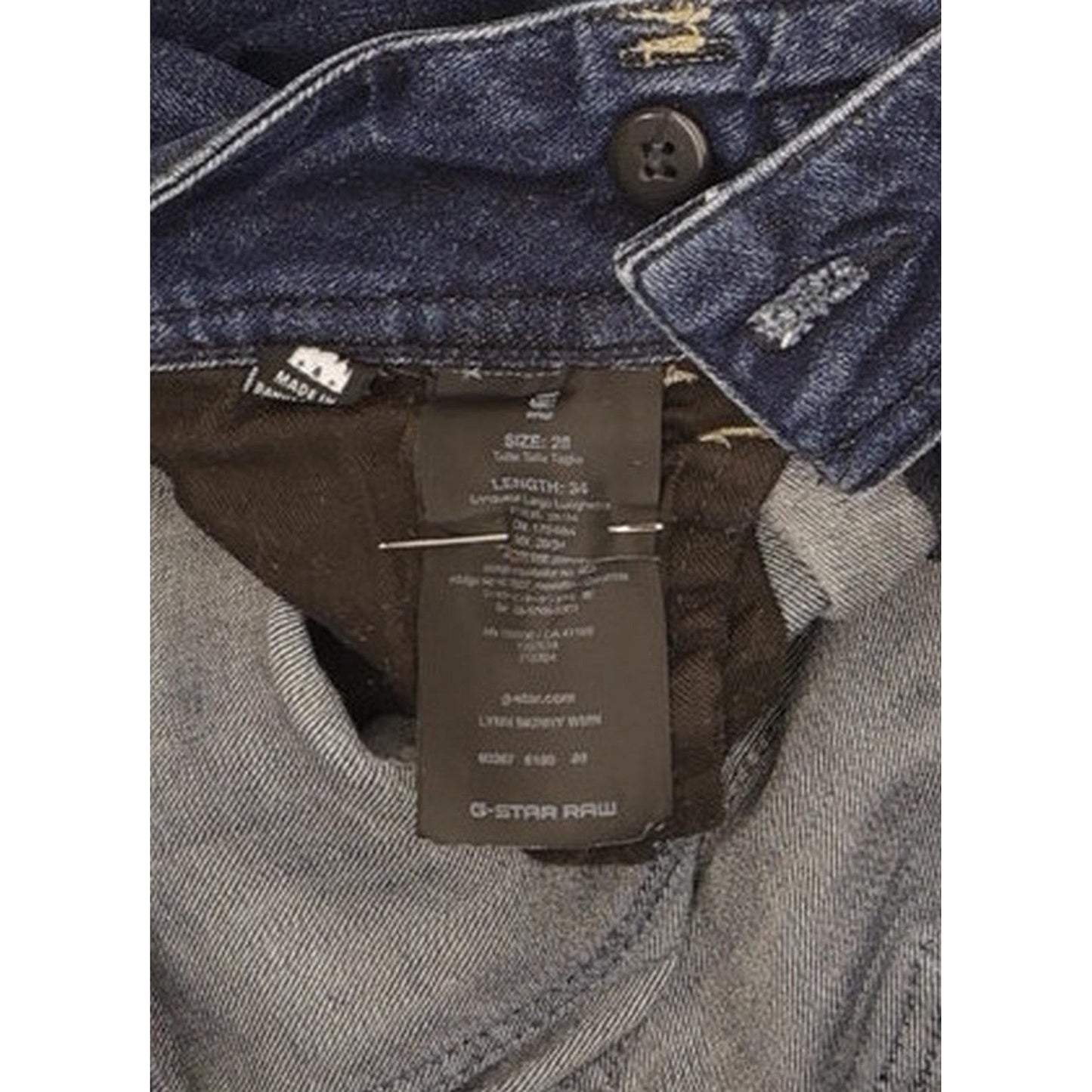 G-Star Lynn Women Blue Skinny Slim Stretch Jeans W28 L30