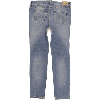 Mustang Jasmin Women Blue Straight Slim Stretch Jeans W31 L29