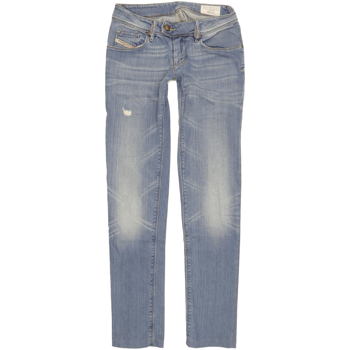 Diesel Navy Women Blue Skinny Slim Stretch Jeans W25 L30