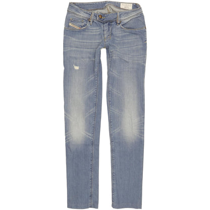 Diesel Navy Women Blue Skinny Slim Stretch Jeans W25 L30