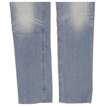 Diesel Navy Women Blue Skinny Slim Stretch Jeans W25 L30