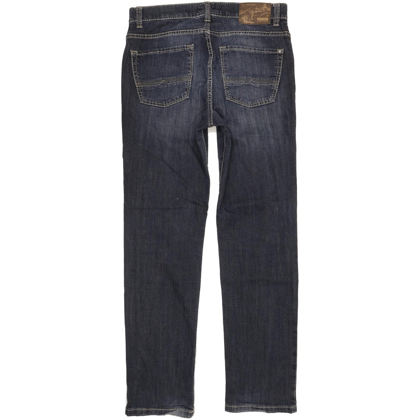 Pioneer Rando Men Blue Straight Regular Stretch Jeans W33 L32