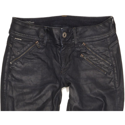 G-Star Lynn Biker Women Navy Skinny Slim Stretch Jeans W30 L29
