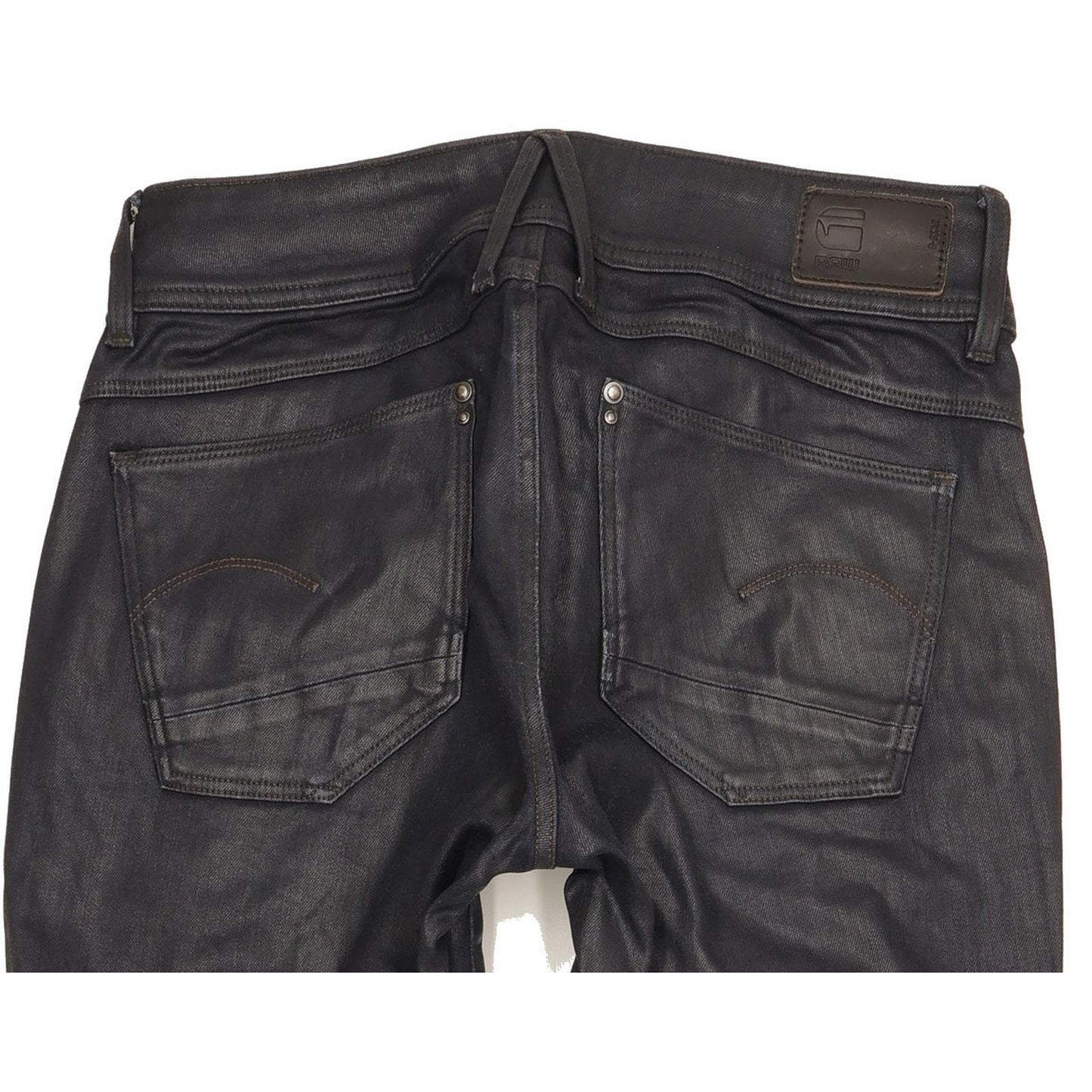 G-Star Lynn Biker Women Navy Skinny Slim Stretch Jeans W30 L29