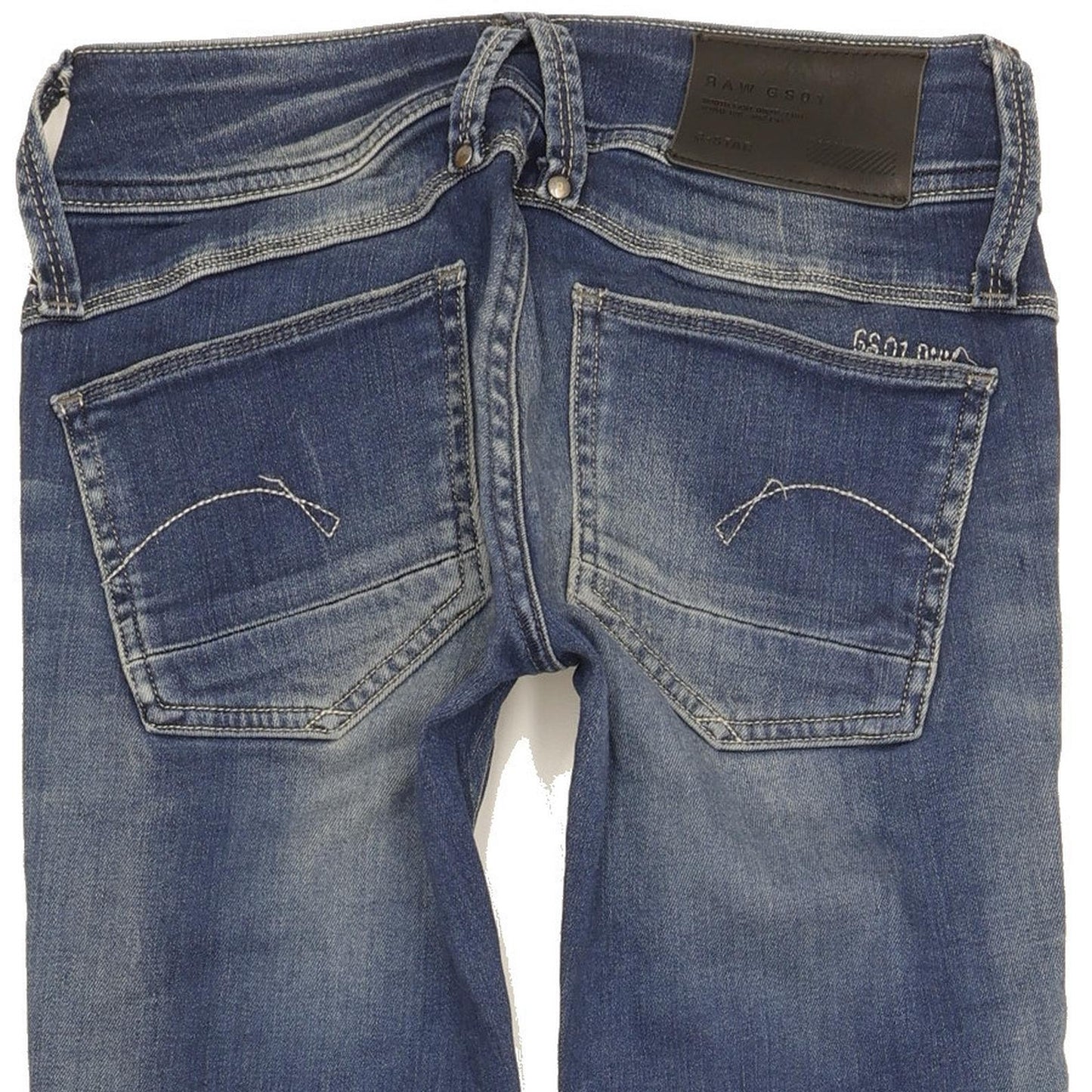 G-Star Lynn Women Blue Skinny Slim Stretch Jeans W24 L32