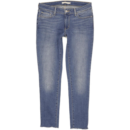 Levi's 711 Women Blue Skinny Slim Stretch Jeans W29 L32