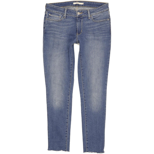 Levi's 711 Women Blue Skinny Slim Stretch Jeans W29 L32