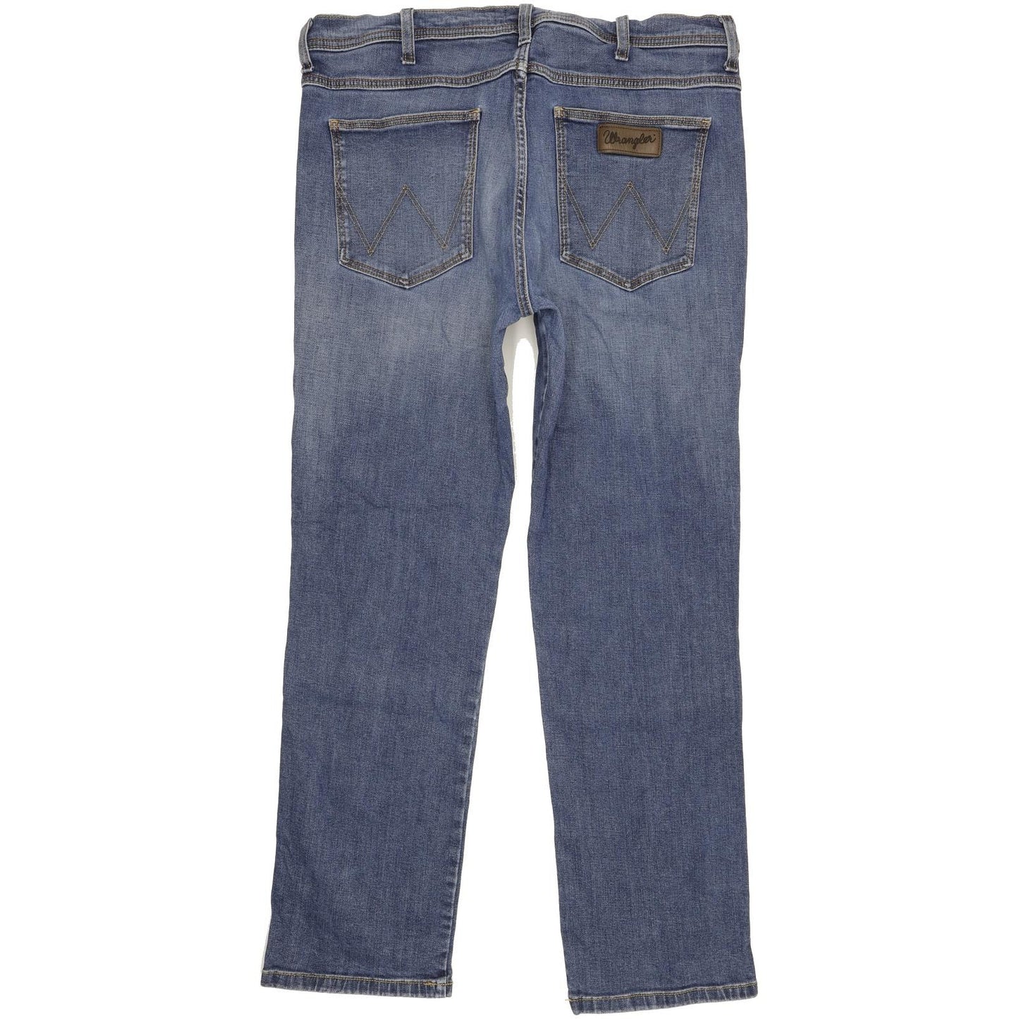 Wrangler Arizona Men Blue Straight Regular Stretch Jeans W38 L31