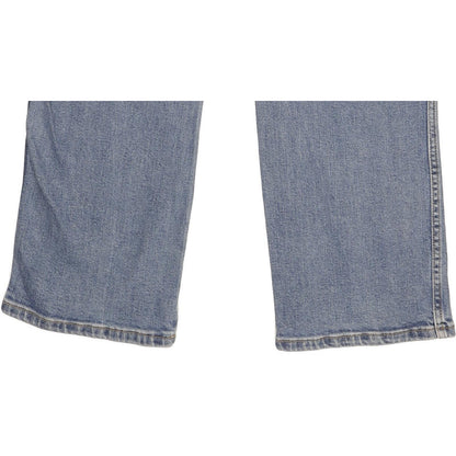 Wrangler Durable Quality Men Blue Straight Regular Stretch Jeans W38 L31