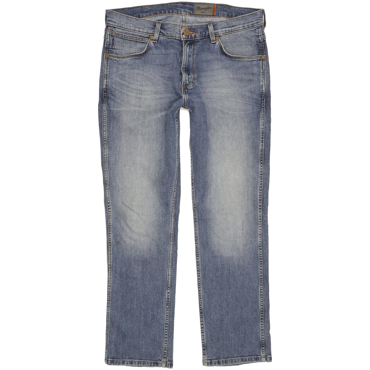 Wrangler Greensboro Men Blue Straight Regular Jeans W34 L29
