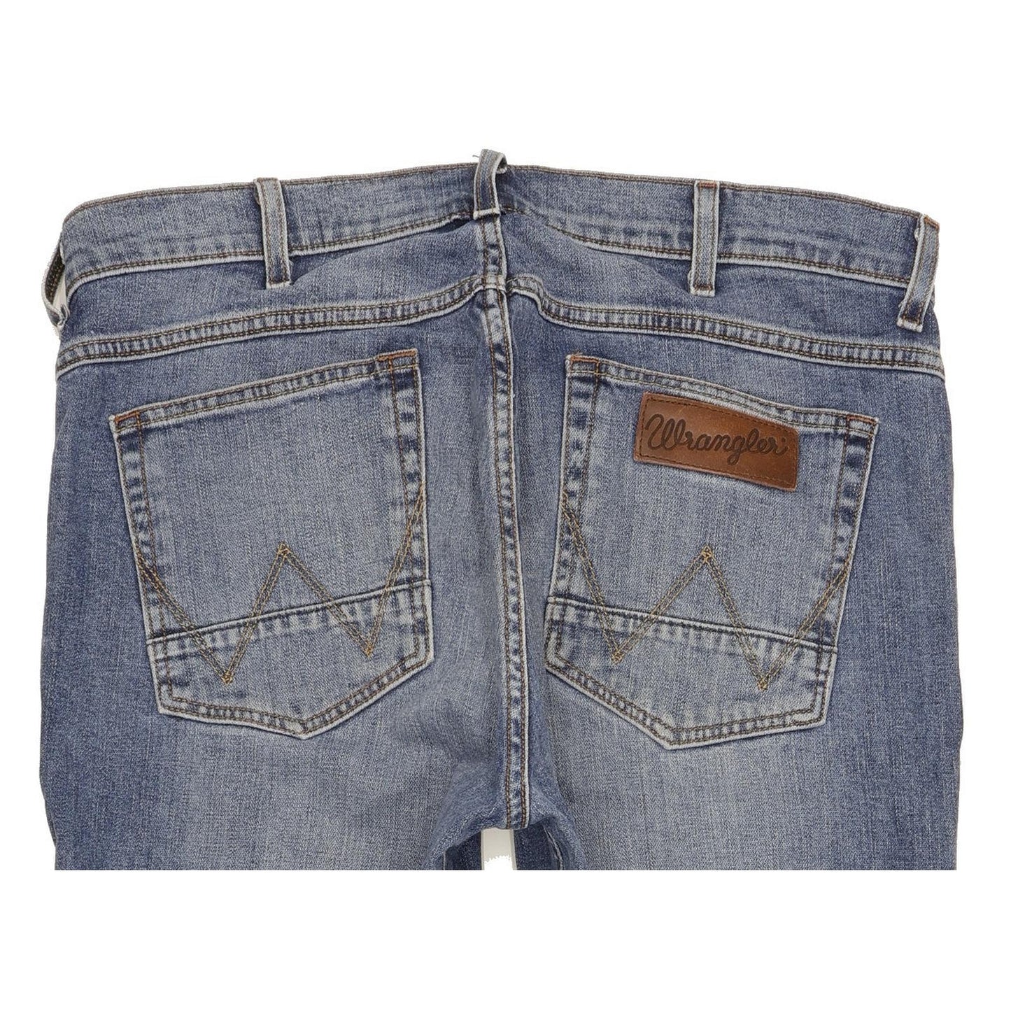Wrangler Greensboro Men Blue Straight Regular Jeans W34 L29