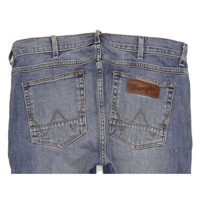 Wrangler Greensboro Men Blue Straight Regular Jeans W34 L29