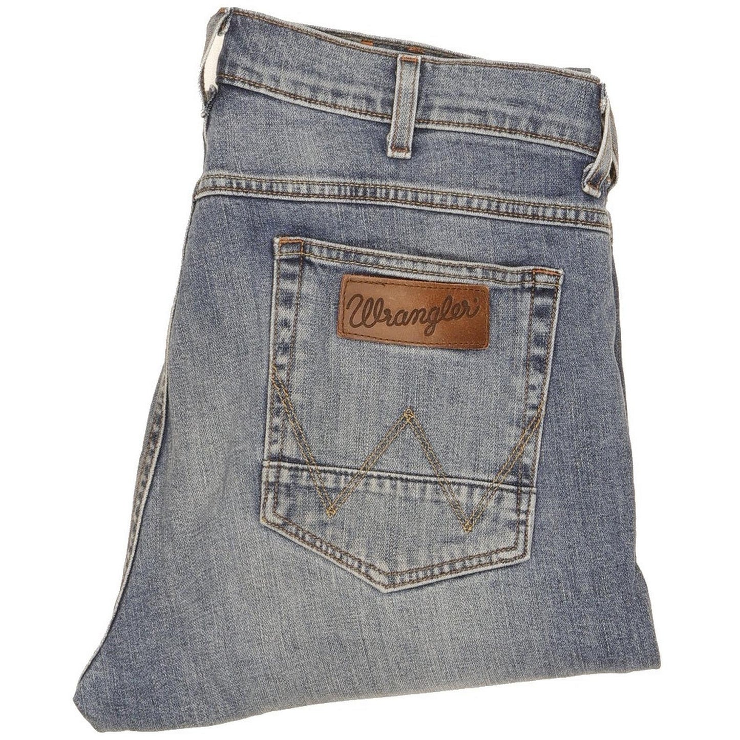 Wrangler Greensboro Men Blue Straight Regular Jeans W34 L29