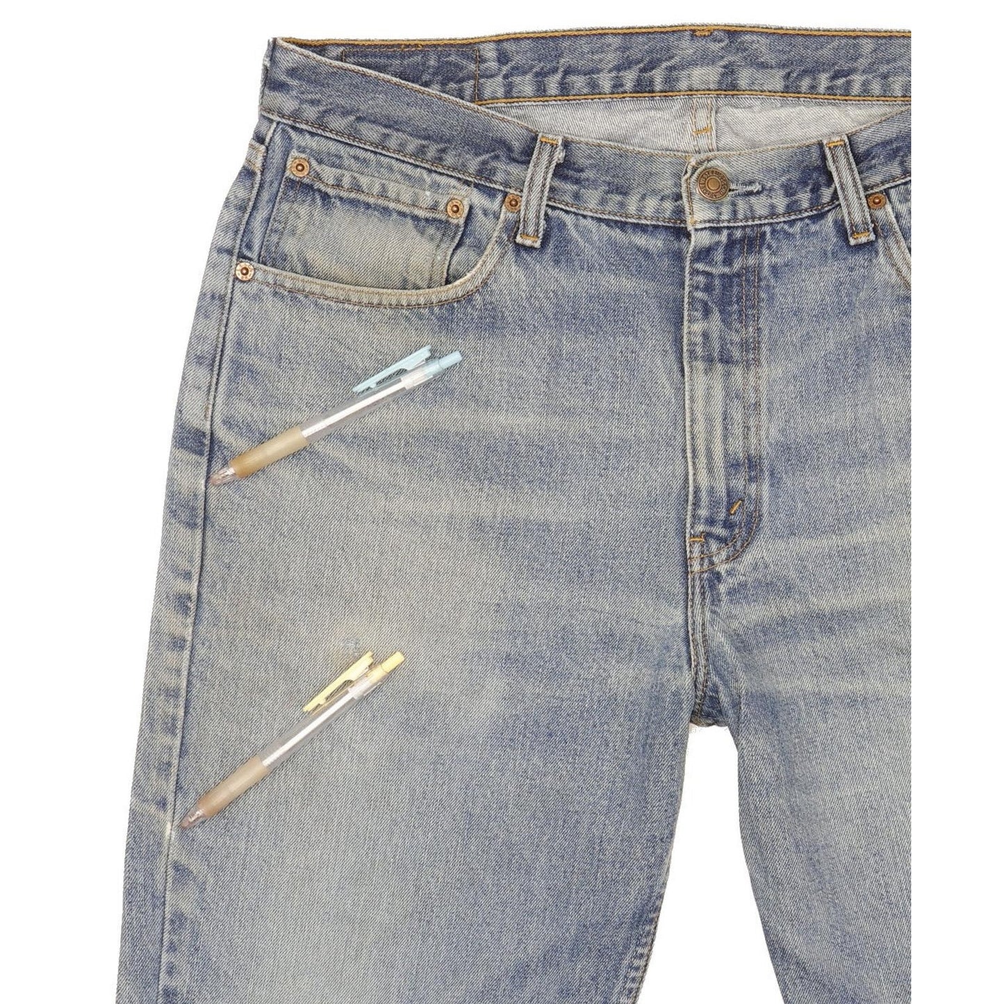 Levi's 751 Men Blue Straight Regular Jeans W36 L30