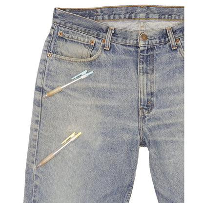 Levi's 751 Men Blue Straight Regular Jeans W36 L30