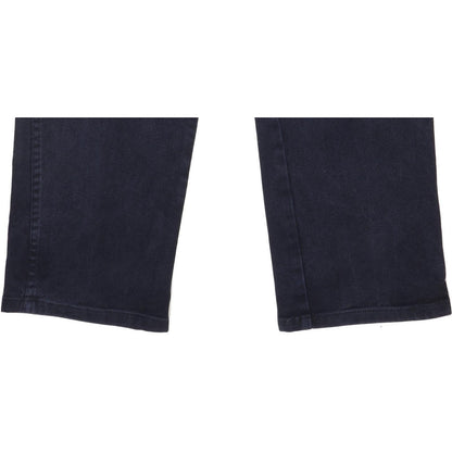 Wrangler Oregon Men Navy Straight Regular Stretch Jeans W36 L32