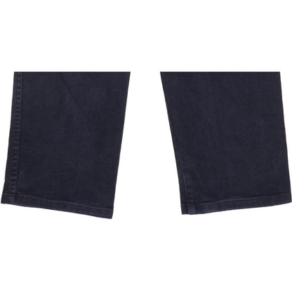 Wrangler Oregon Men Navy Straight Regular Stretch Jeans W36 L32