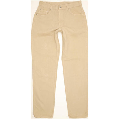Mustang Michigan Men Beige Tapered Regular Jeans W34 L36