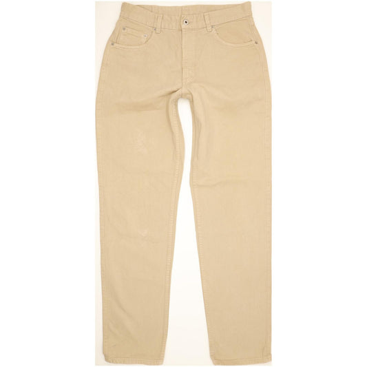 Mustang Michigan Men Beige Tapered Regular Jeans W34 L36