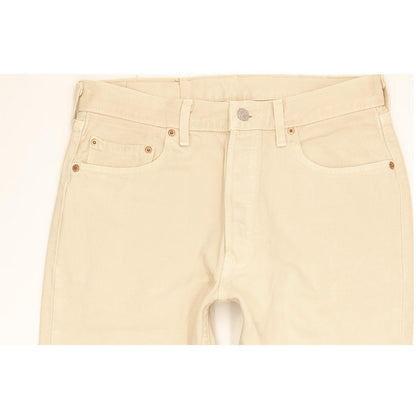 Levi's 501 Men Beige Straight Regular Jeans W33 L28