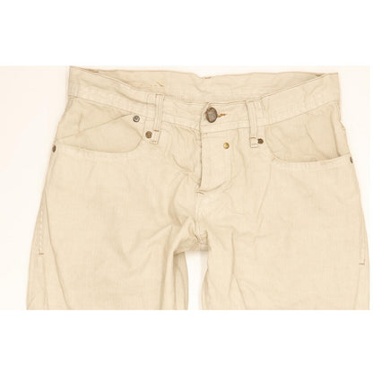 Lee Keeler Men Beige Straight Regular Jeans W32 L31