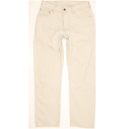 Levi's 517 Men Beige Straight Regular Jeans W33 L32