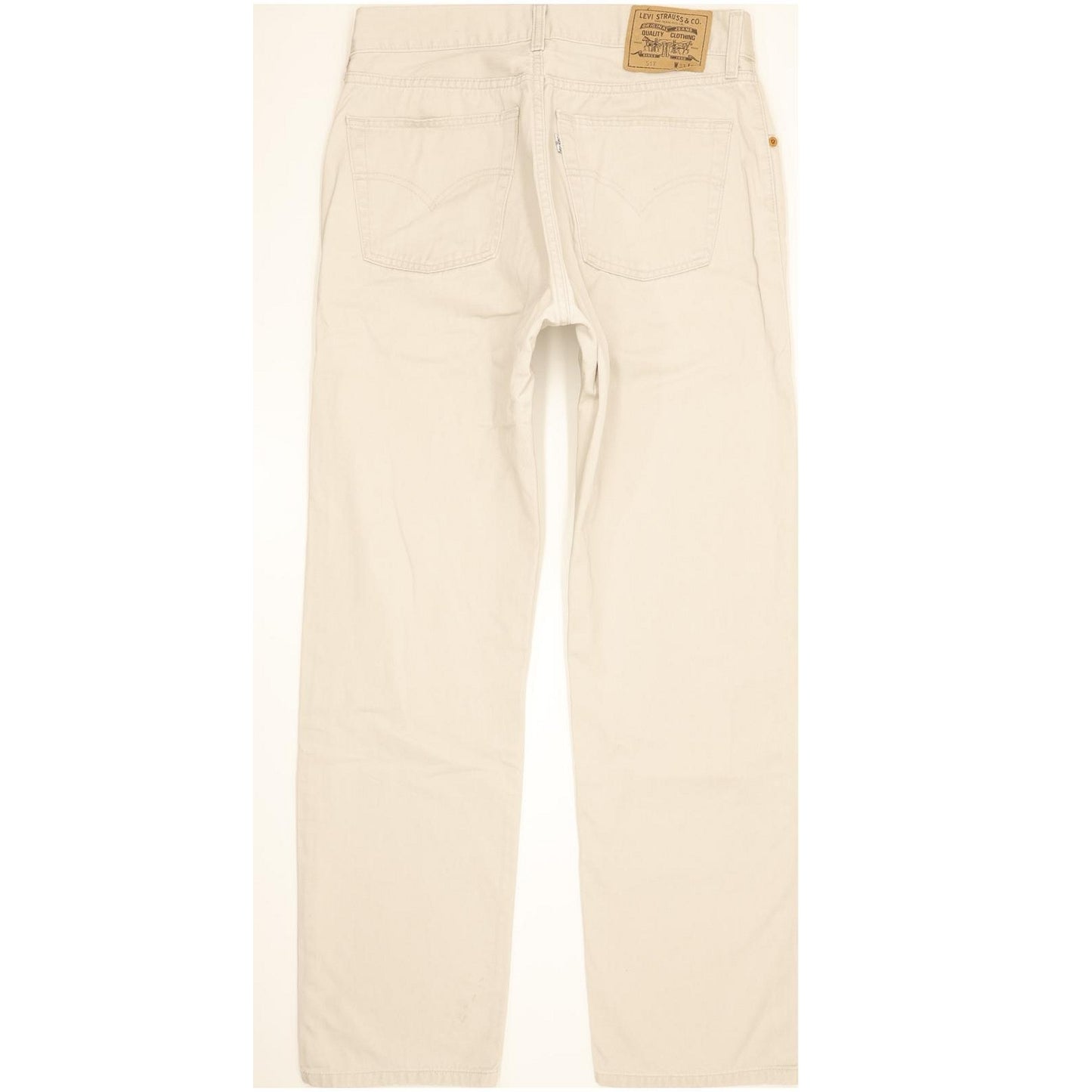 Levi's 517 Men Beige Straight Regular Jeans W33 L32