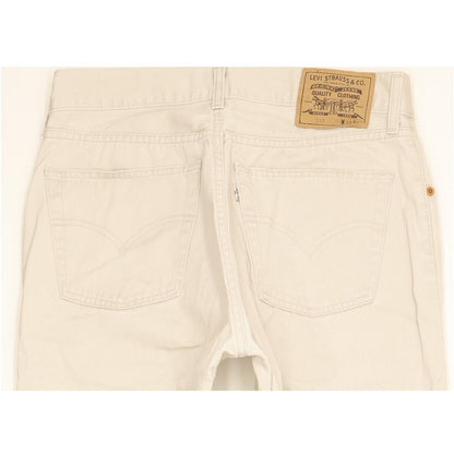 Levi's 517 Men Beige Straight Regular Jeans W33 L32