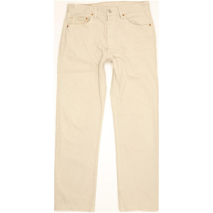 Levi's 501 Men Beige Straight Regular Jeans W33 L30
