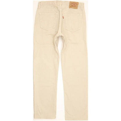 Levi's 501 Men Beige Straight Regular Jeans W33 L30