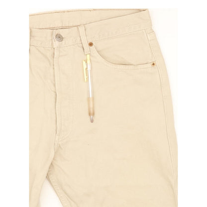 Levi's 501 Men Beige Straight Regular Jeans W33 L30