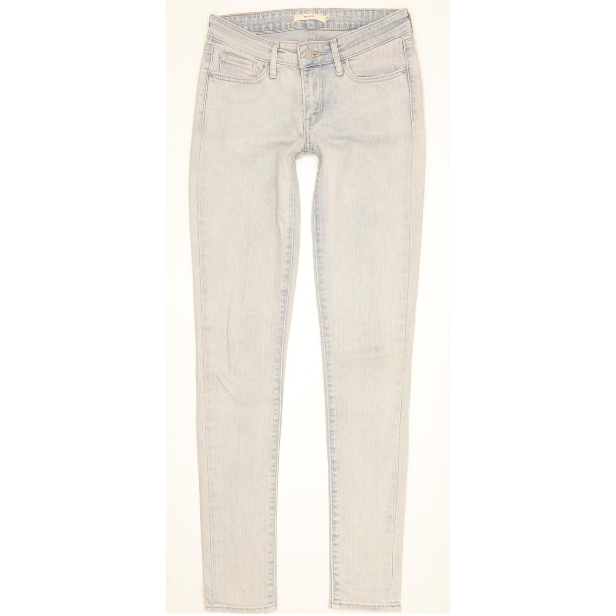 Levi's 711 Women Blue Skinny Slim Stretch Jeans W25 L32