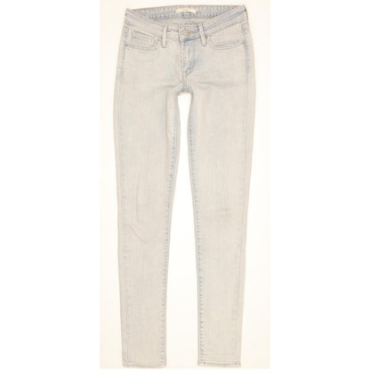 Levi's 711 Women Blue Skinny Slim Stretch Jeans W25 L32