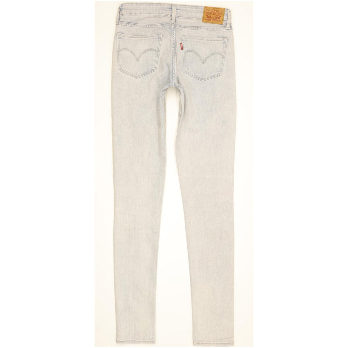 Levi's 711 Women Blue Skinny Slim Stretch Jeans W25 L32