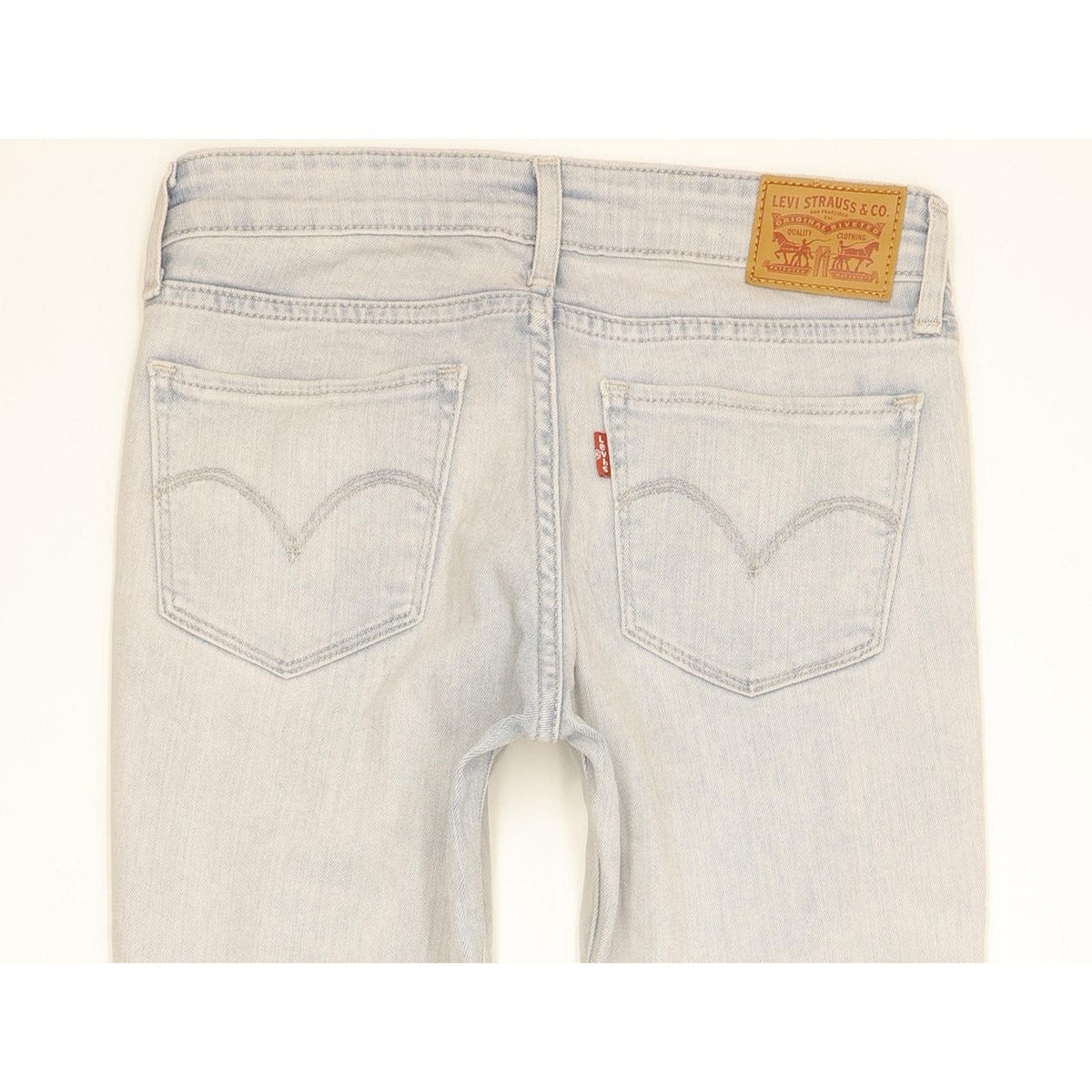 Levi's 711 Women Blue Skinny Slim Stretch Jeans W25 L32