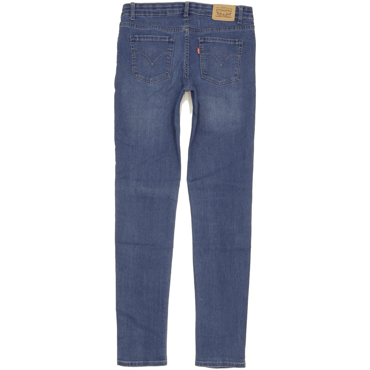 Levi's 711 Girls Women Blue Skinny Slim Jeans W28 L31